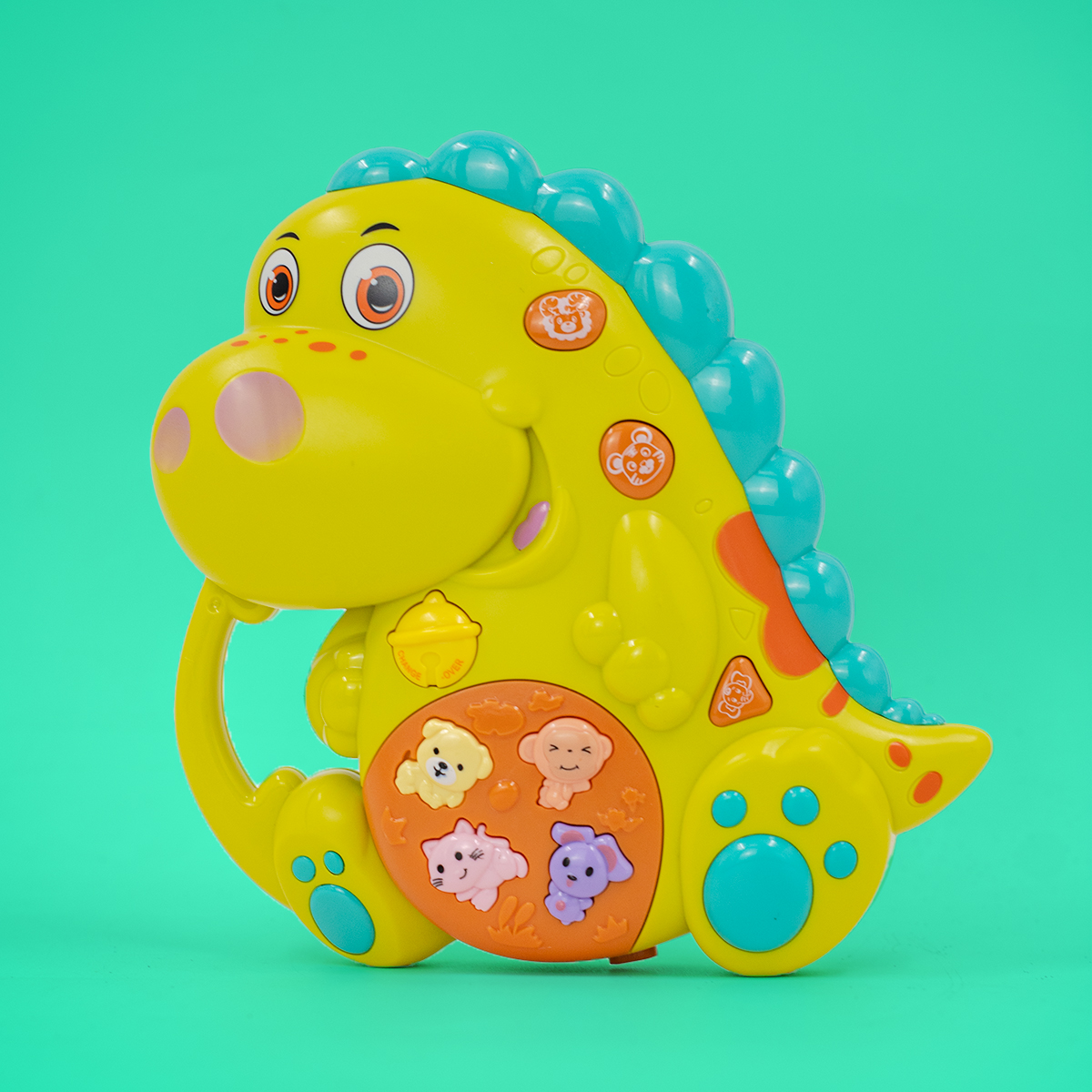 Teclado Piano Musical Bebe Brinquedo Infantil Som Dinossauro — imagem 2