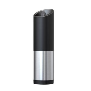 Moedor Eletrico de Pimenta Sal Triturador Pilhas Aço inox