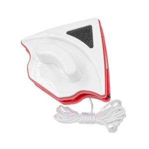 Limpador De Vidros Magnetico P/Janelas Vidraças Cor:Vermelho